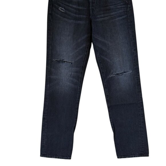 Edwin “CAI” Ripped Straight Leg Jeans in Manic,Black Button Fly Size 26 NWT - Picture 5 of 10
